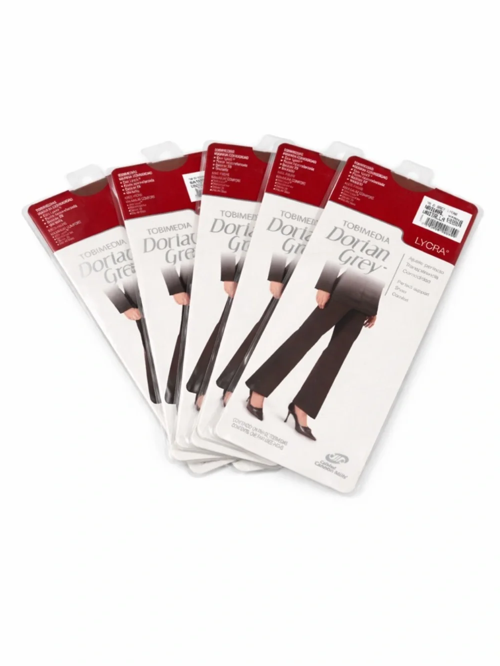 Women's knee-high natural stockings